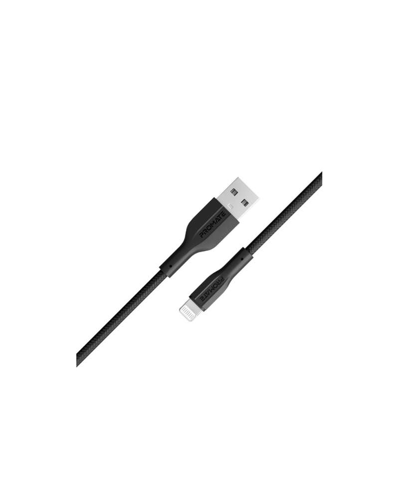كابل Promate XCord-Ai من USB-A إلى Lightning للآيفون