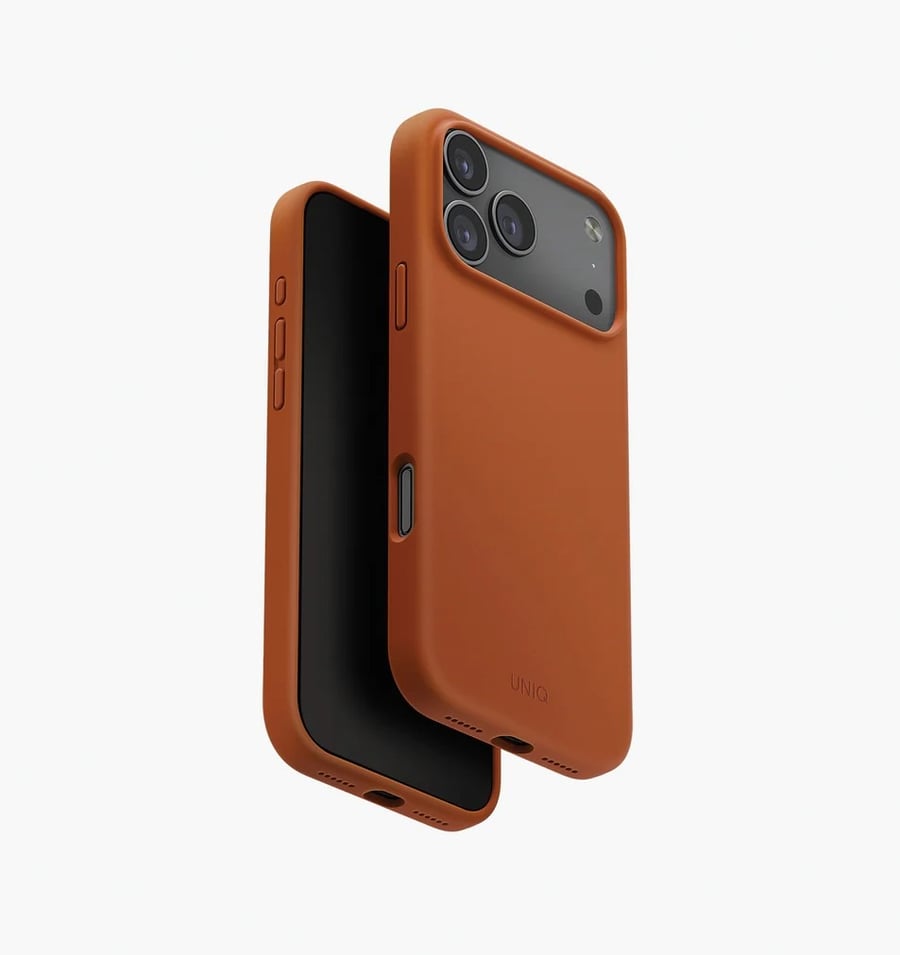 جراب Lino Hybrid من السيليكون مع توافق MagClick™ مع iPhone 17 Pro