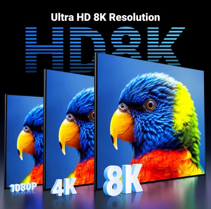 كابل UGREEN 80403 HDMI 2.1 بطول 2 متر