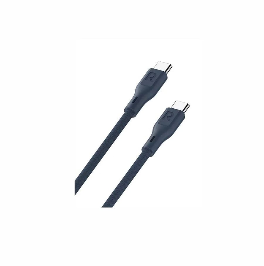 كيبل RAVPower بقوة 60 واط من النوع C إلى النوع C، طوله متر واحد