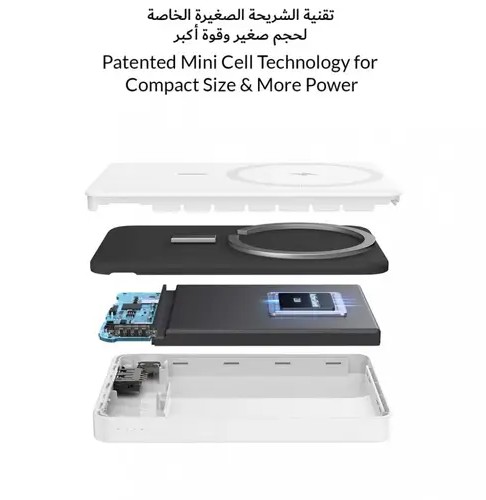 بطارية متنقله Anker 334 MagGo (PowerCore 10K)
