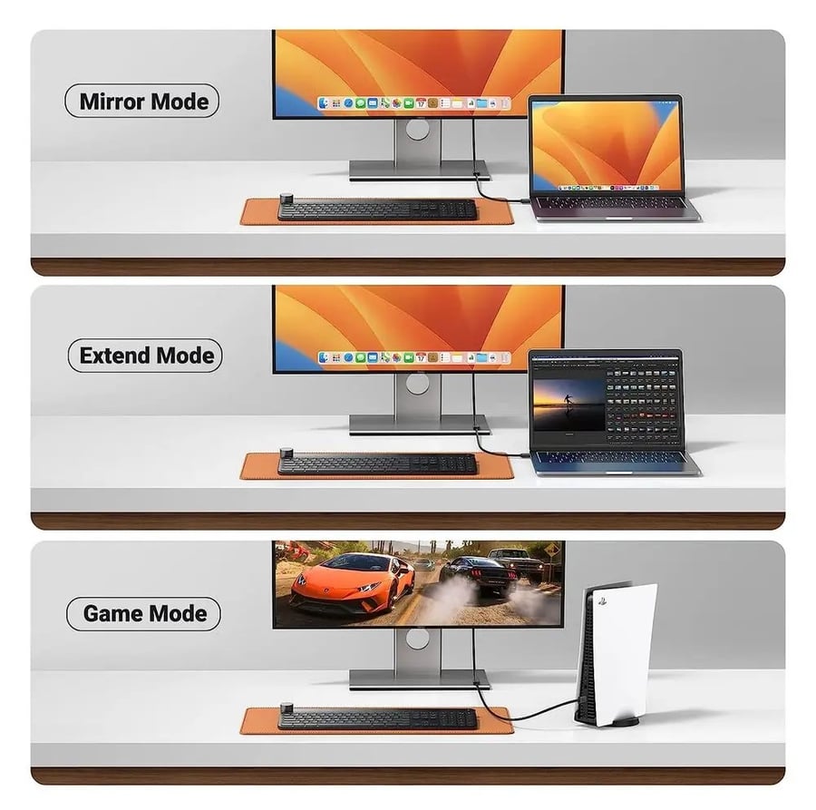 كابل تمديد HDMI من UGREEN بطول 5 أمتار، ذكر إلى أنثى، يدعم دقة 4K بمعدل 30 هرتز، متوافق مع أجهزة نينتندو سويتش، إكس بوكس، بلاي ستيشن 5، بلاي ستيشن 4، روكو تي في ستيك، كروم كاست، تلفزيون عالي الدقة، كمبيوتر محمول