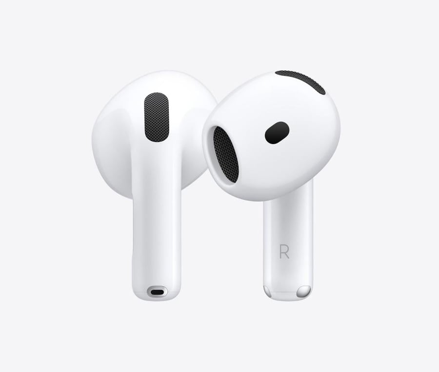سماعة ايربودز ابل Apple AirPods 4 الجيل الرابع بدون عزل ضوضاء – USB-C