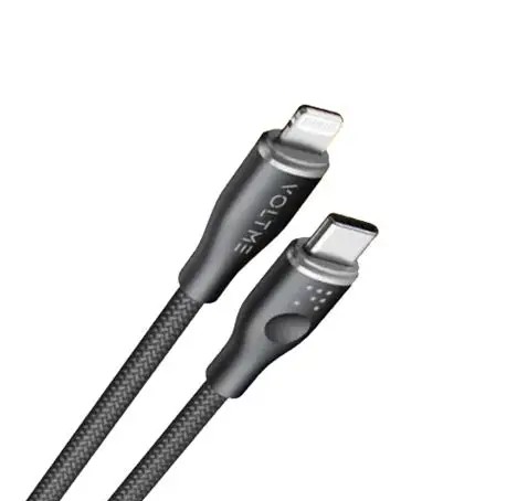 كيبل تايب سي - لايتينج VOLTME RUGG 1.2M 30W