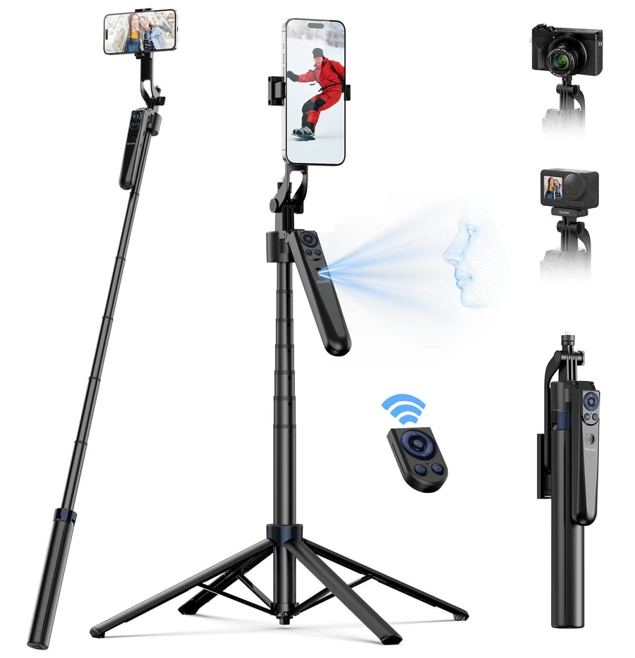 حامل ثلاثي القوائم TELESIN للتتبع التلقائي الذكي – Tracking Tripod