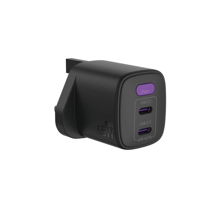 شاحن جداري JODA NeoPlug 65W GaN PD بقوة 65 واط
