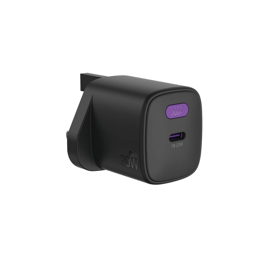شاحن حائط JODA NeoPlug 20 PD بقوة 20W بتقنية GaN للشحن السريع