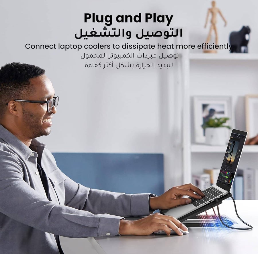كابل UGREEN USB-A Male USB 3.0 2M