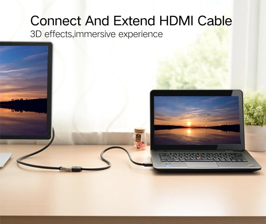 كابل تمديد UGREEN بطول 2 متر ، يدعم دقة 4K بمعدل 60 هرتز، HDMI ذكر إلى أنثى – HD107 – 10142