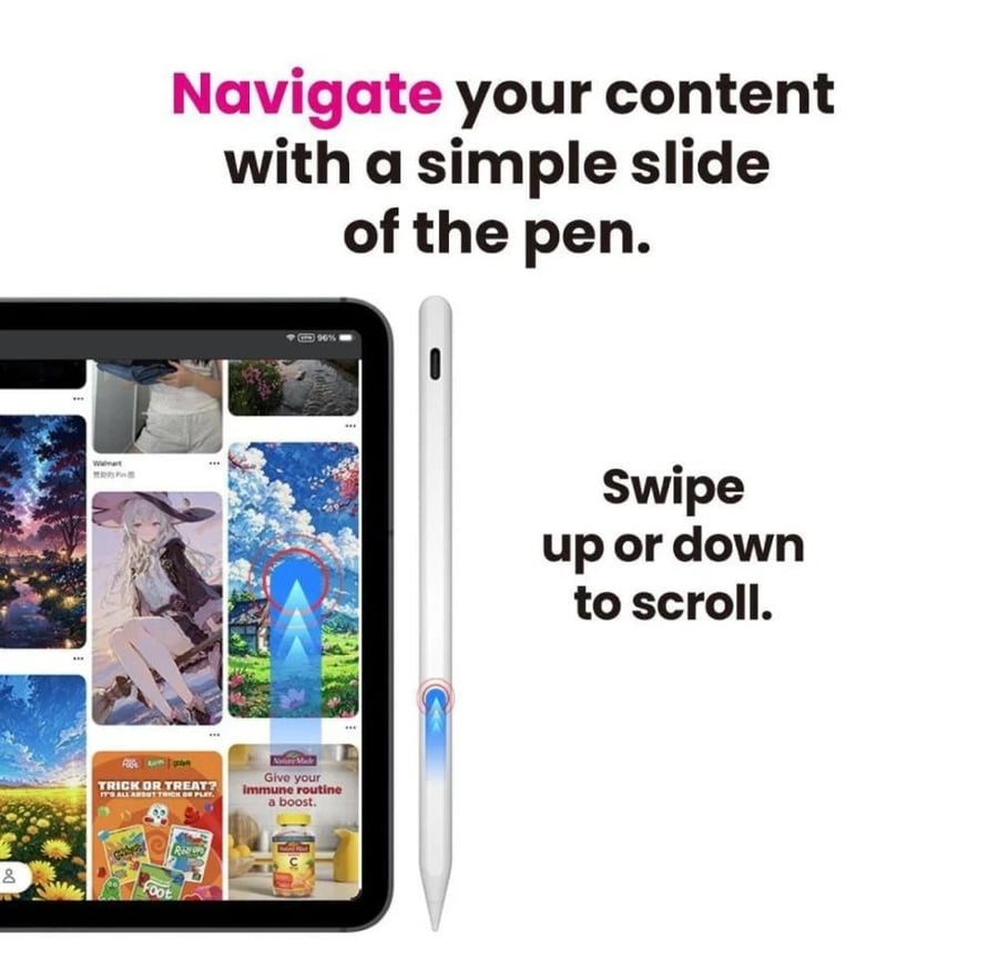 Drip Gesture Control Stylus Pen – قلم لمس ذكي للتحكم بالإيماءات والكتابة والرسم