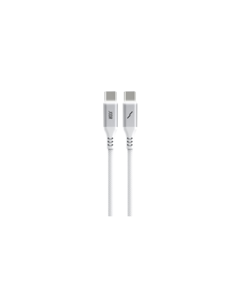 كابل JODA Beacon 100 USB-C إلى USB-C بقوة 100W سيليكون مضفر بالنايلون 1.2 متر