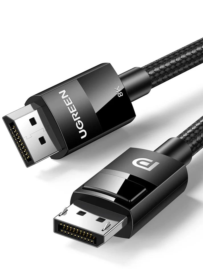 كابل Ugreen  معتمد من VESA بدقة 8K DisplayPort