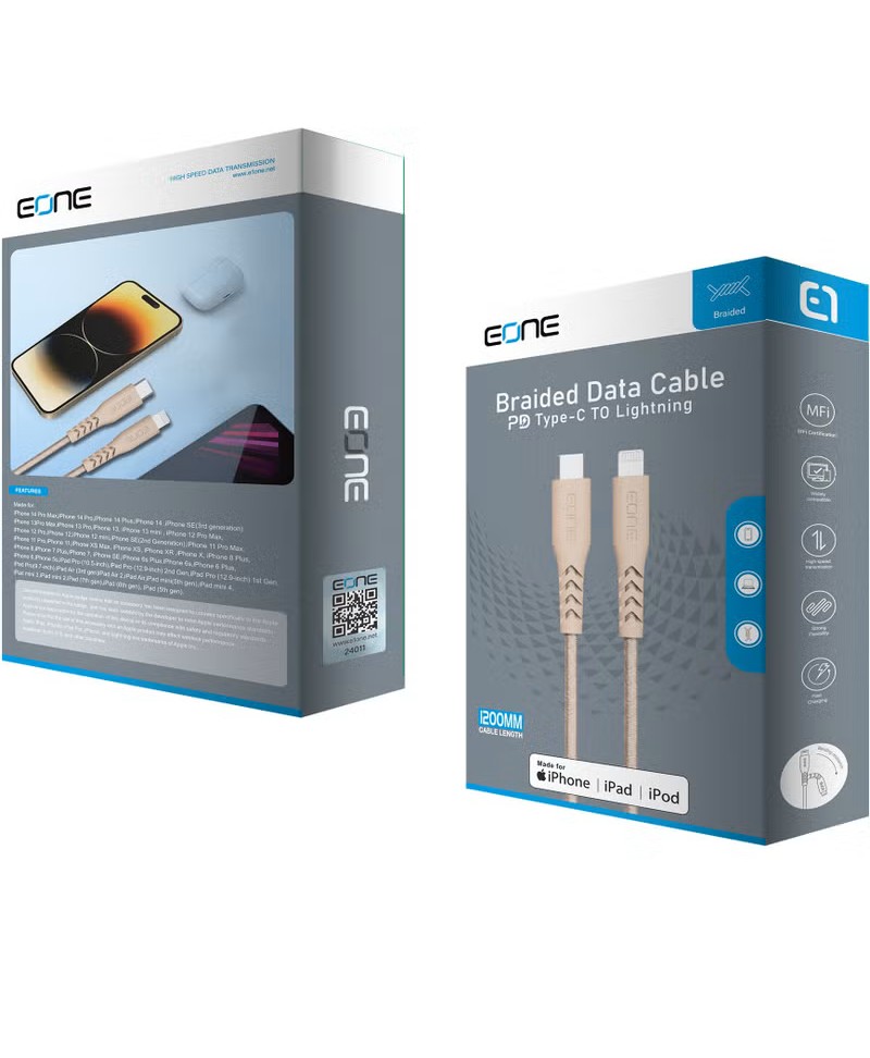 كيبل تايب سي - لايتينج EONE طول 1.2 متر