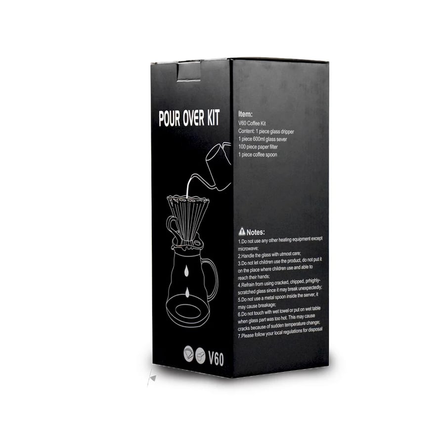 طقم تقطير V60 -4 قطع