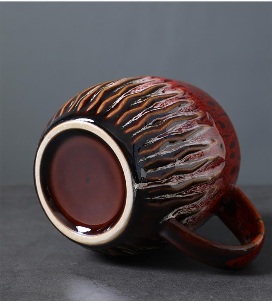 كوب قهوة سيراميك 500 مل  | Flower Ceramic Cup