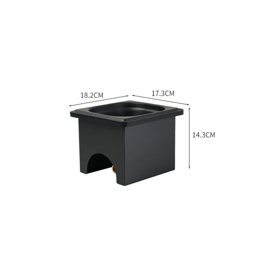 Rinse washing, glass rinsing, cups, steaming patches, shaker, containers, distillation, bars, and coffee corners without perforation for the bar
