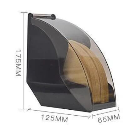V60 filter holder | filter storage drawer with protective cover