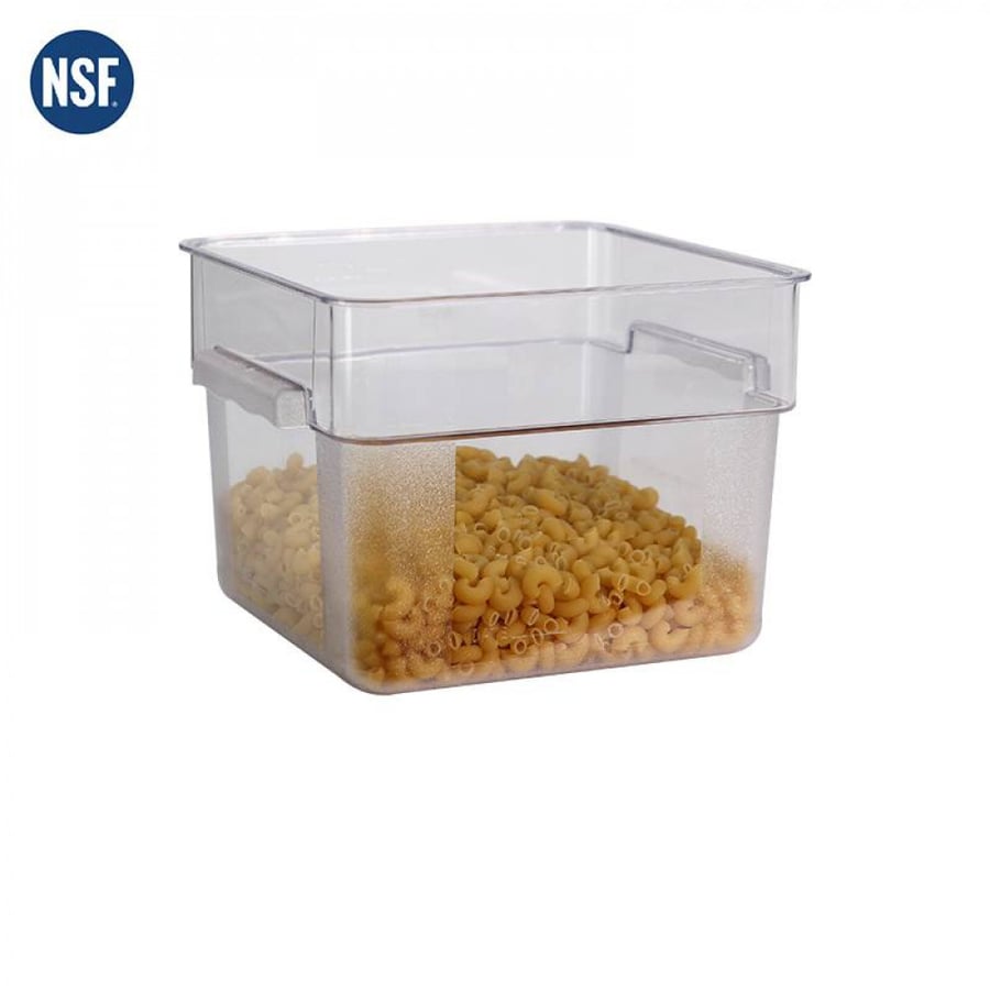 Acrylic storage boxes square