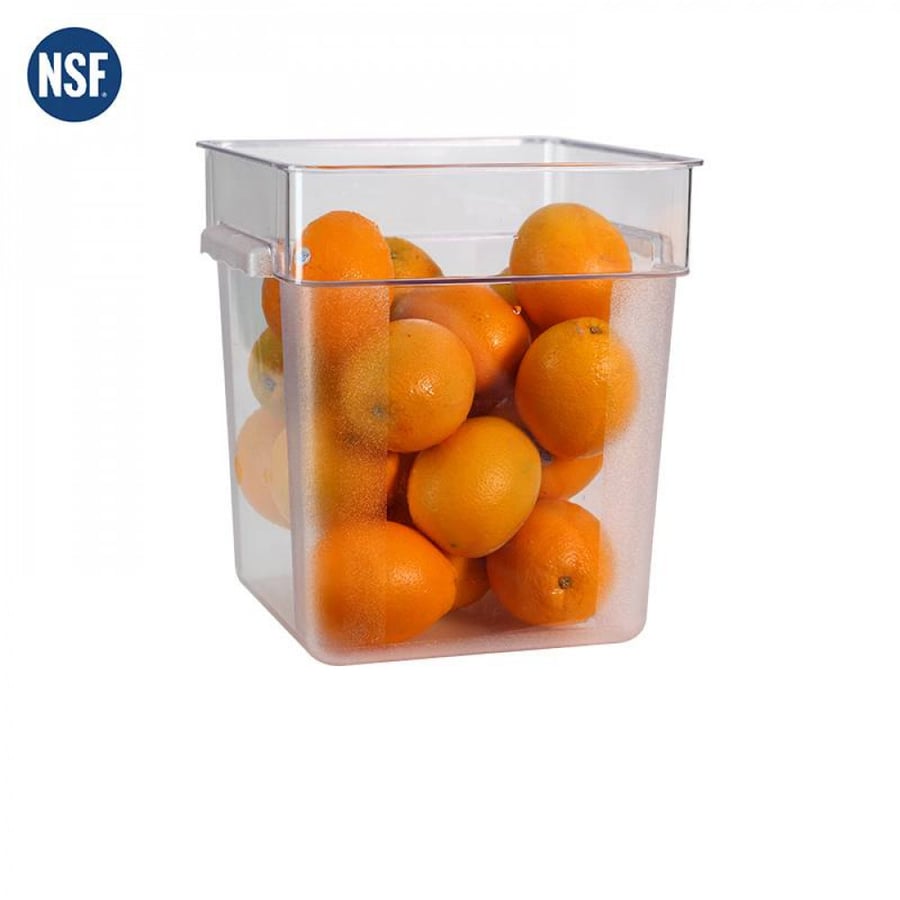 Acrylic storage boxes square