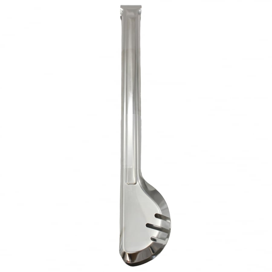 Stainless steel service tongs