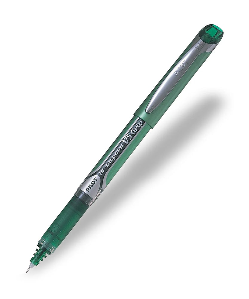 Hi-tecpoint V5 Grip green pen