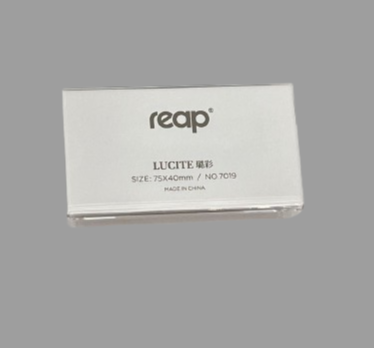 Magnetic acrylic card holder REAB 7.5 * 4 CM