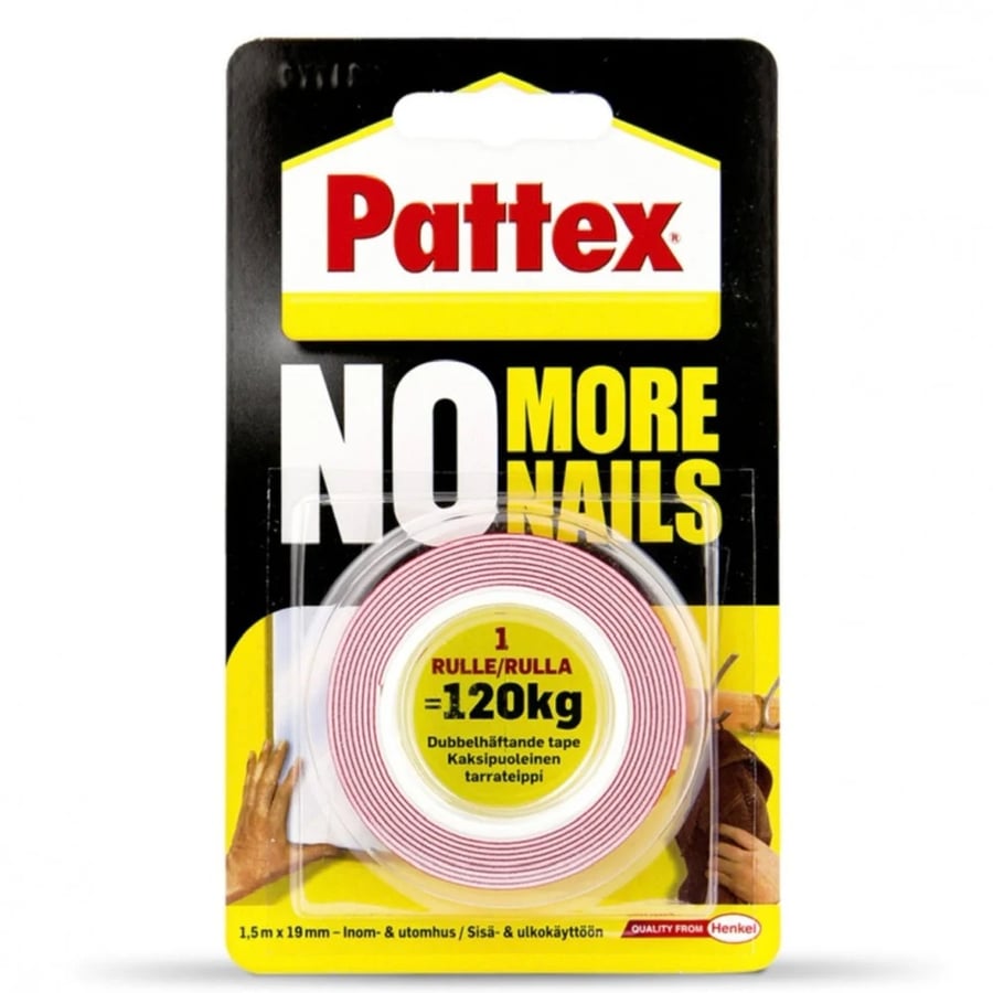 شريط  لاصق وجهين 1.5m*19mmPattex