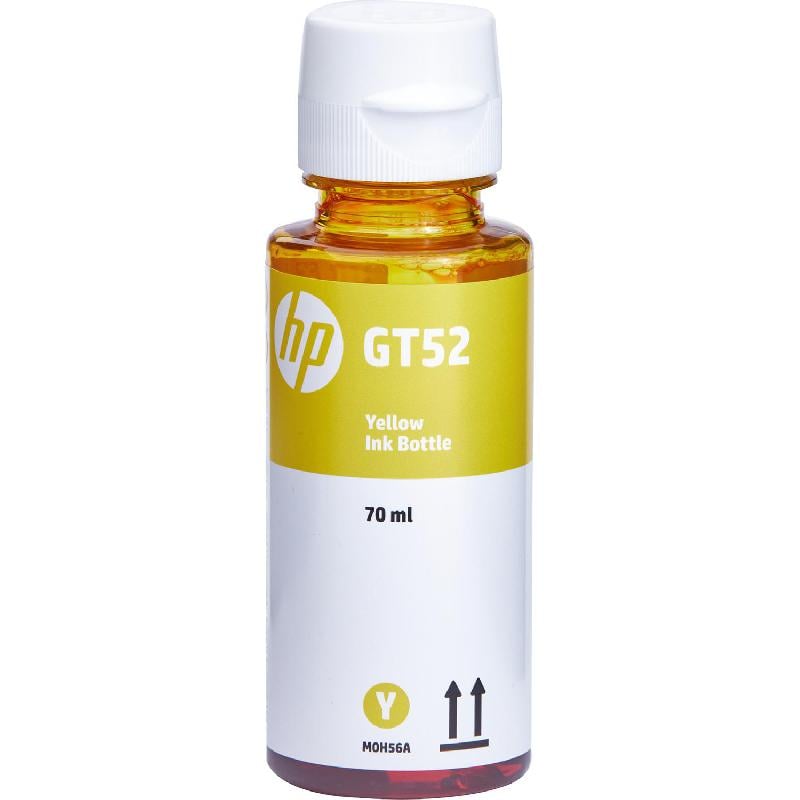 علبة حبر GT52 سائل اصفر HP