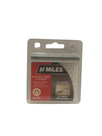 دبابيس دباسة برأس مقوس  MILES