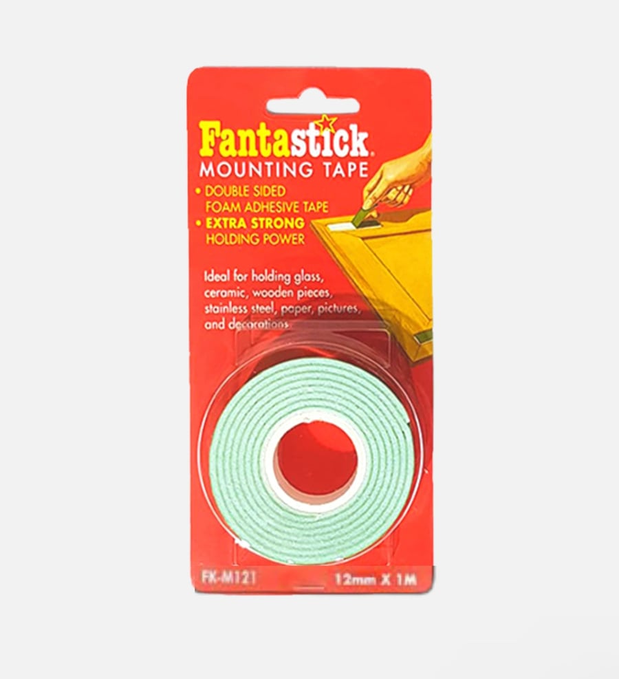 شريط لاصق وجهين  Fantastick 12mm*1m