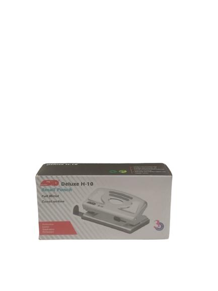 White paper punch