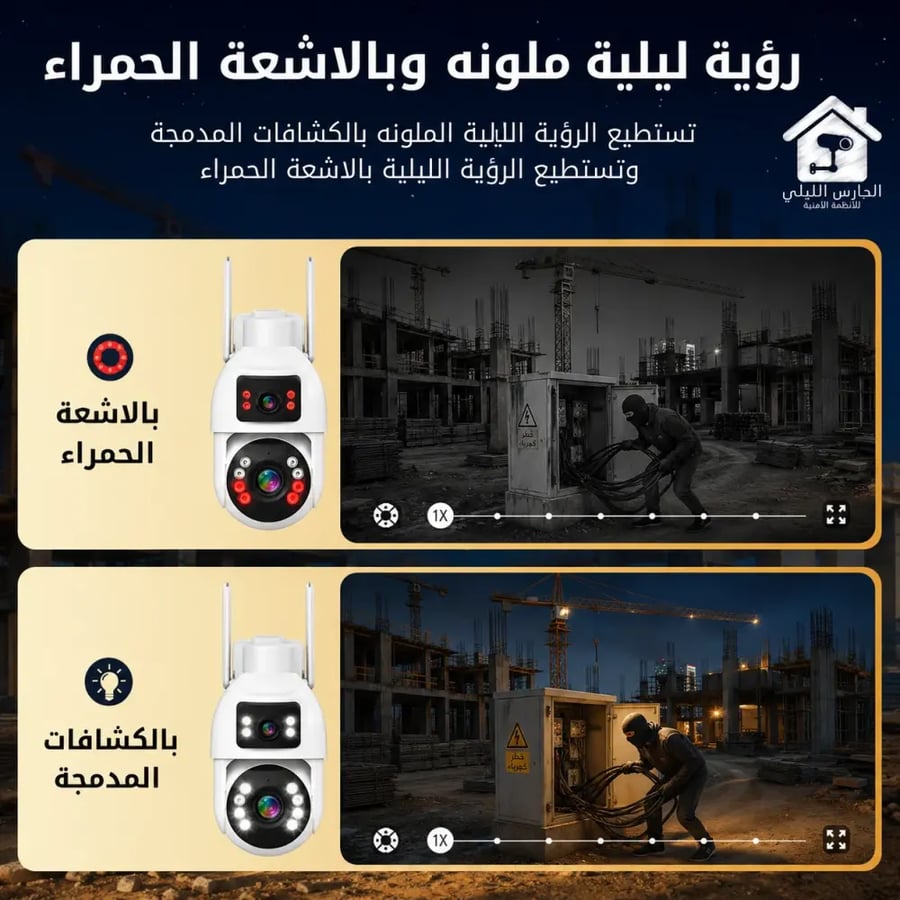 AX36 كاميرا الطاقة الشمسية