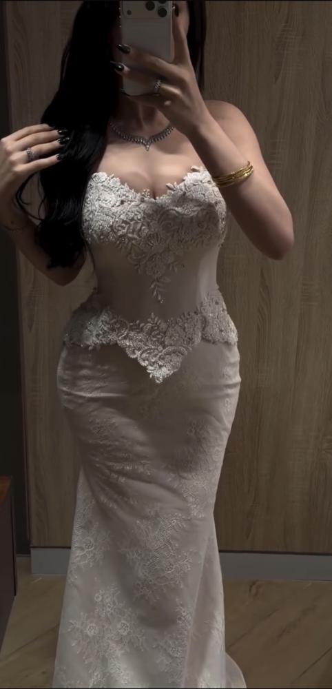 فستان سهره توب كورسيه دانتيل