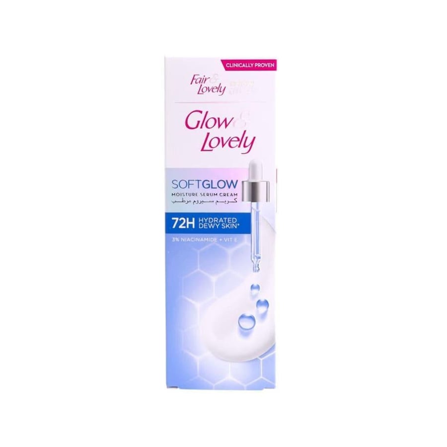 Glow & Lovely Facial Hydrating Serum Cream - 100g