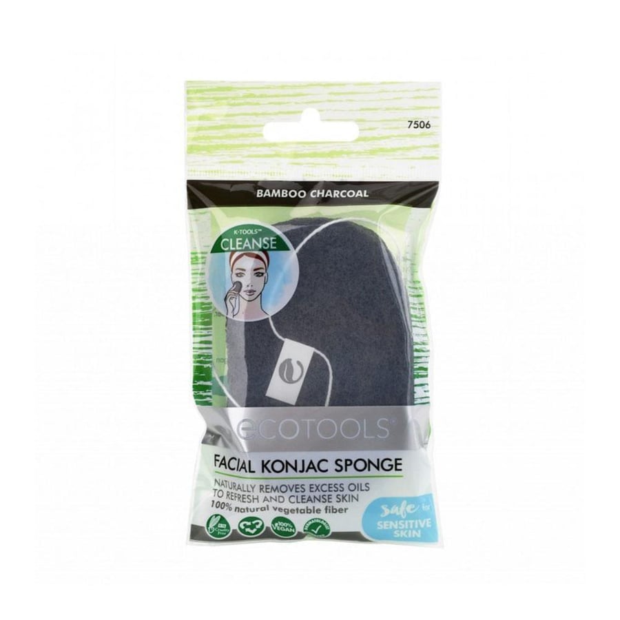 Ecotools face sponge with bamboo charcoal 7506