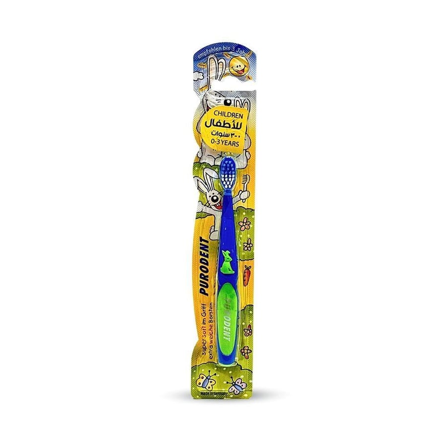Pureodent children's toothbrush 3 years and under - multiple colors