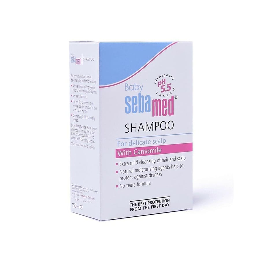 Sebamed Baby Children's Shampoo for Sensitive Scalp with Chamomile - 150 ml