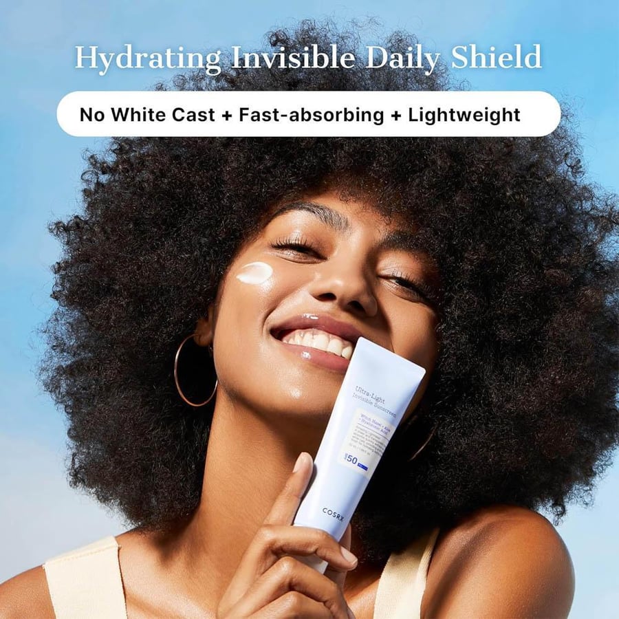 Couscous Ultra-Light Invisible Transparent Sunscreen with SPF 50 - 50 ml