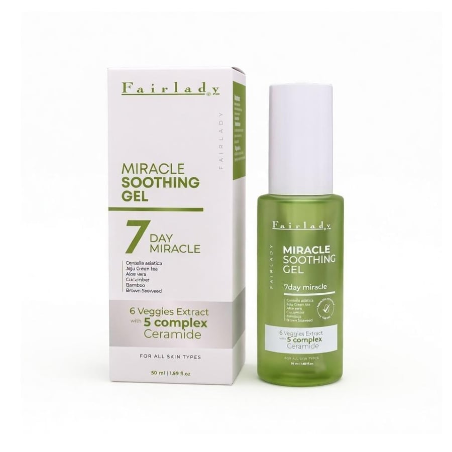 Fairlady Miracle Soothing Gel with Centella Asiatica Extract - 50ml