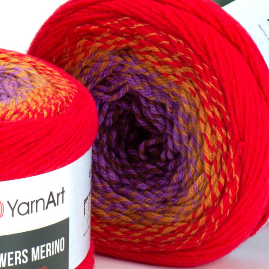 خيط فلورز ميرينو الشتوي 541 YarnArt Flowers Merino
