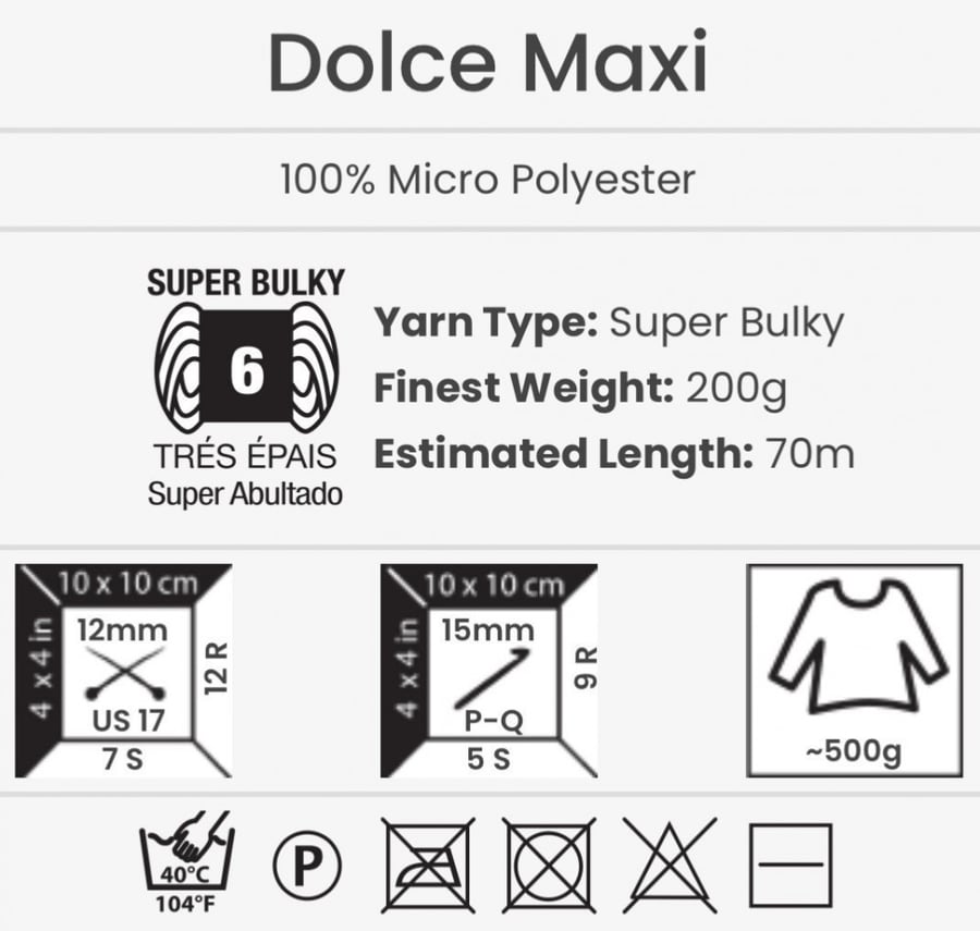 يارن ارت Dolce Maxi 775