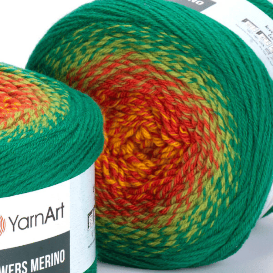 خيط فلورز ميرينو الشتوي 533 YarnArt Flowers Merino