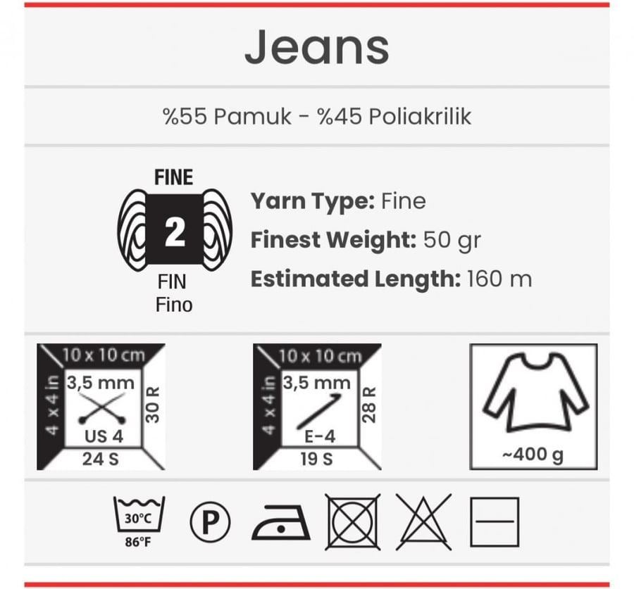 يارن ارت جينز Jeans 62