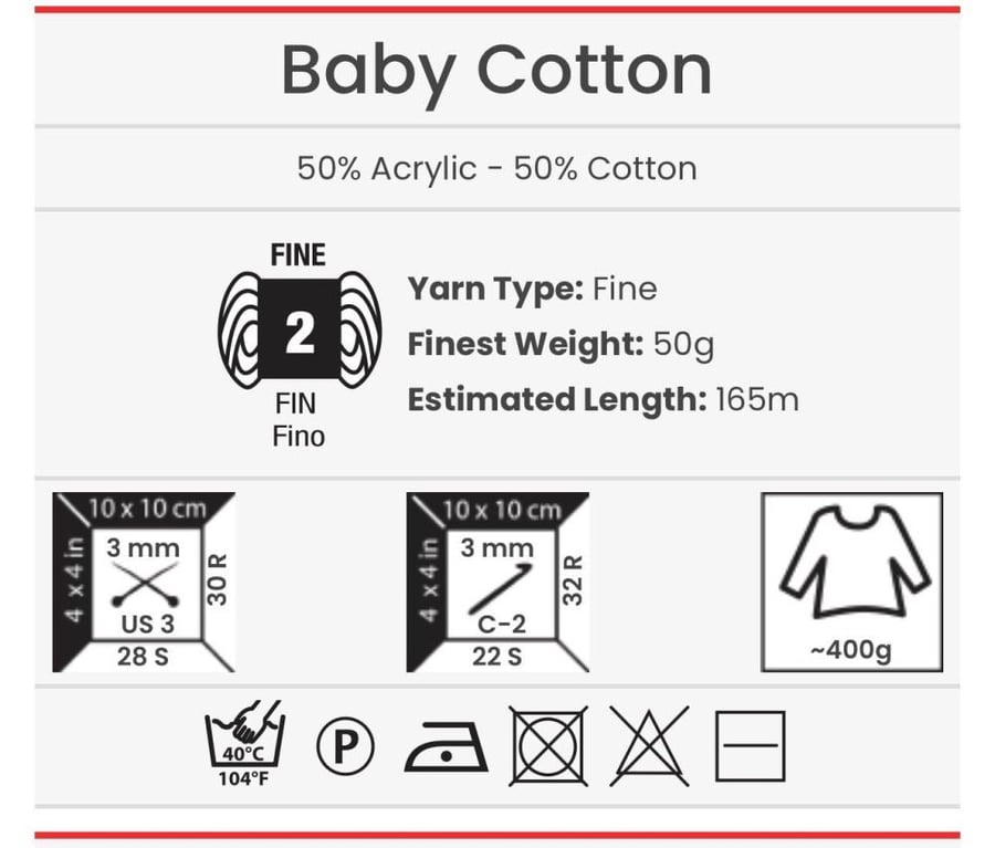 بيبي قطن 459 YarnArt Baby Cotton