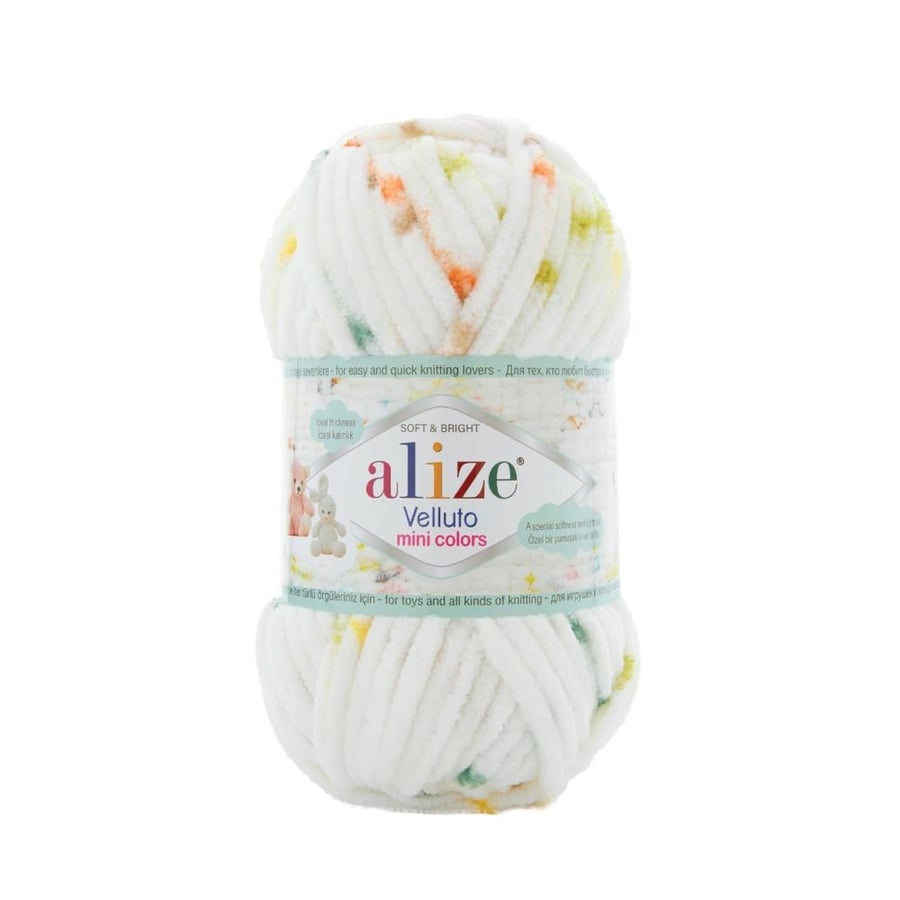 فيلاتو ميني الملون 8107 Alize Velluto Mini Colors