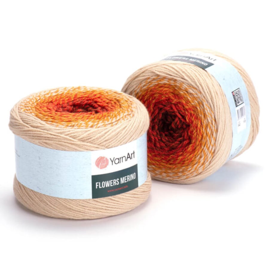 خيط فلورز ميرينو الشتوي 542 YarnArt Flowers Merino