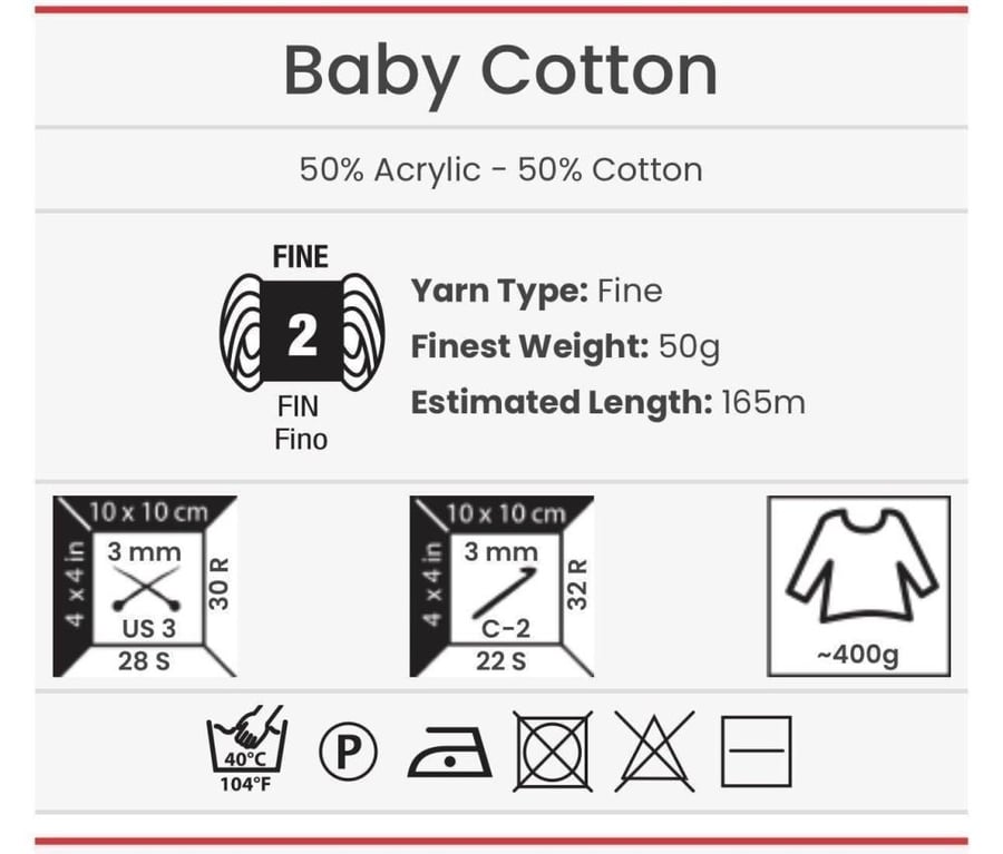 بيبي قطن 453 YarnArt Baby Cotton