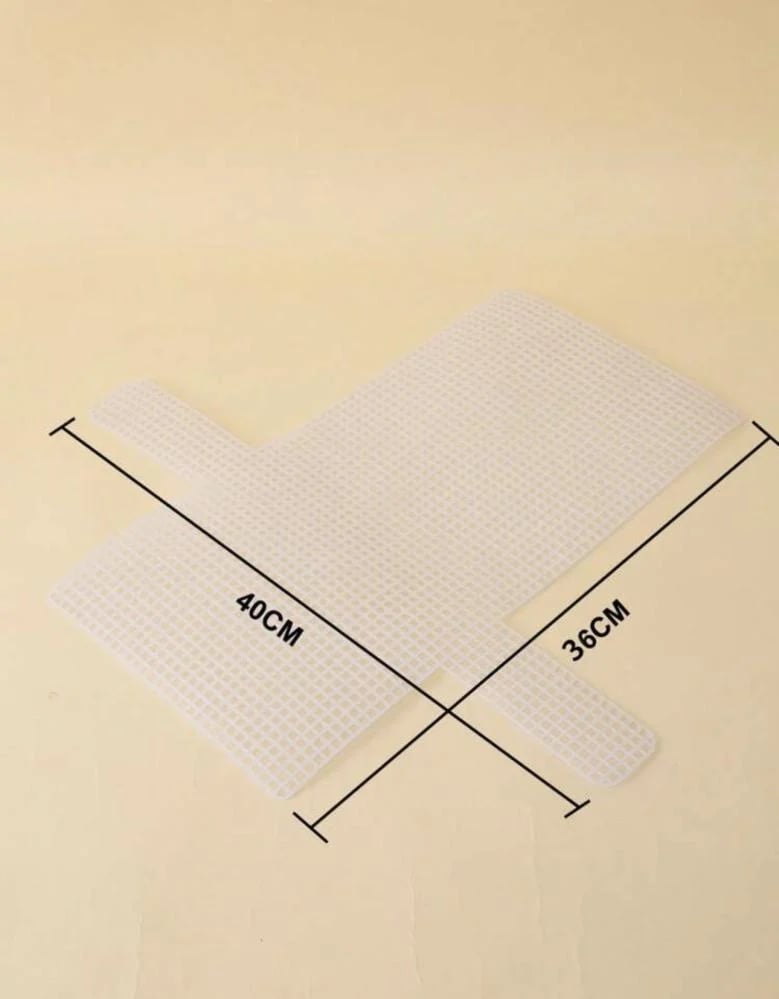 شبك كنفة بلاستيك لصناعة الشنط – ابيض