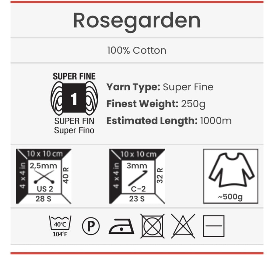 يارن ارت روز قاردن 325 YarnArt Rosrgarden