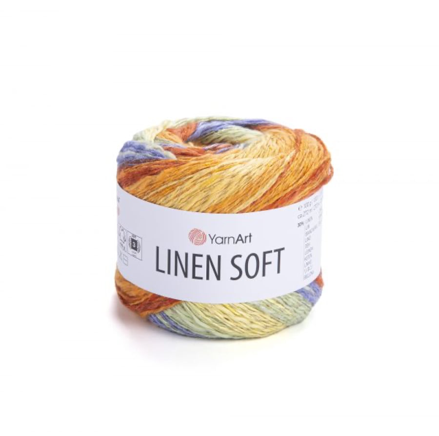 لينن سوفت 7412 YarnArt Linen Soft